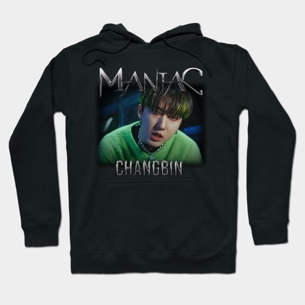 maniac skz changbin Stray Kids Hoodie TeePublic